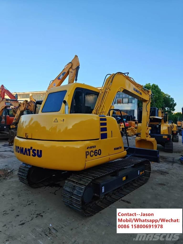 Komatsu PC 60 Minigrävare < 7t