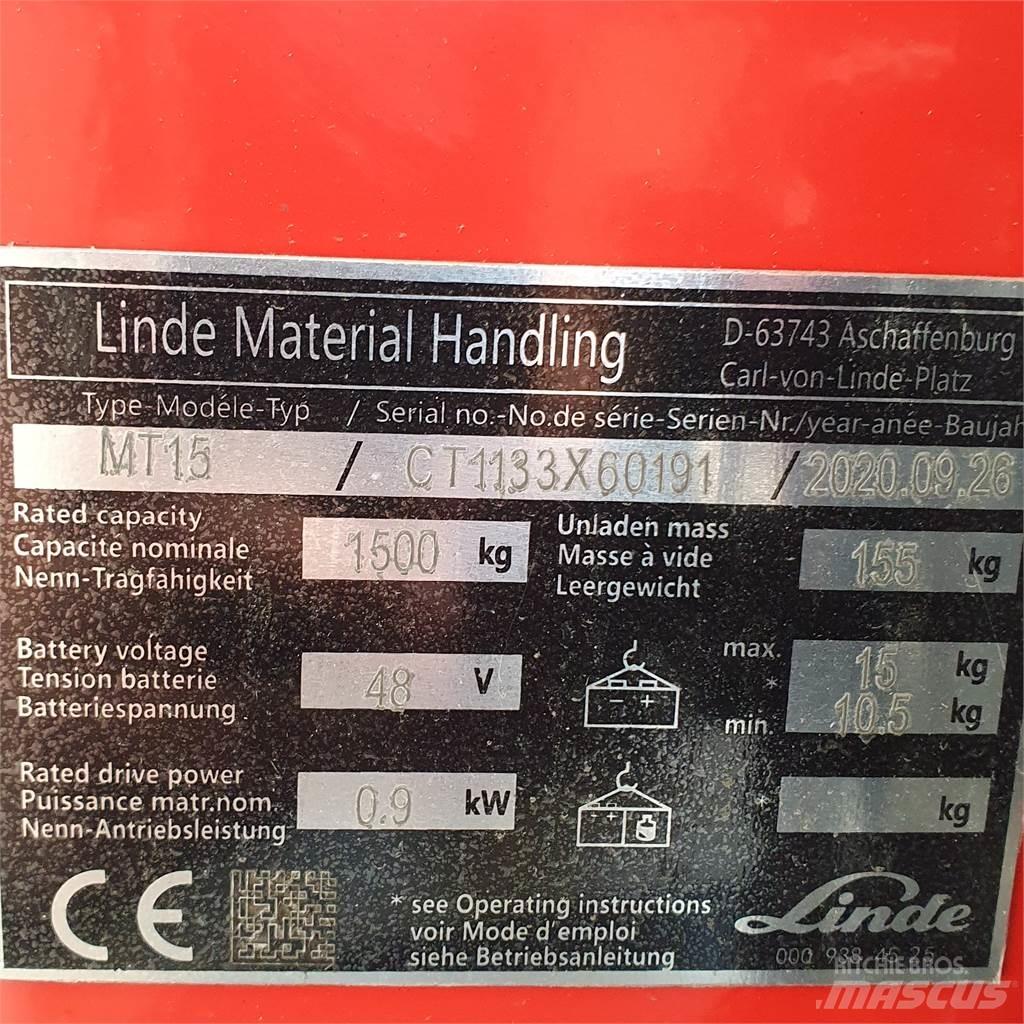 Linde MT15 Låglyftare utan plattform