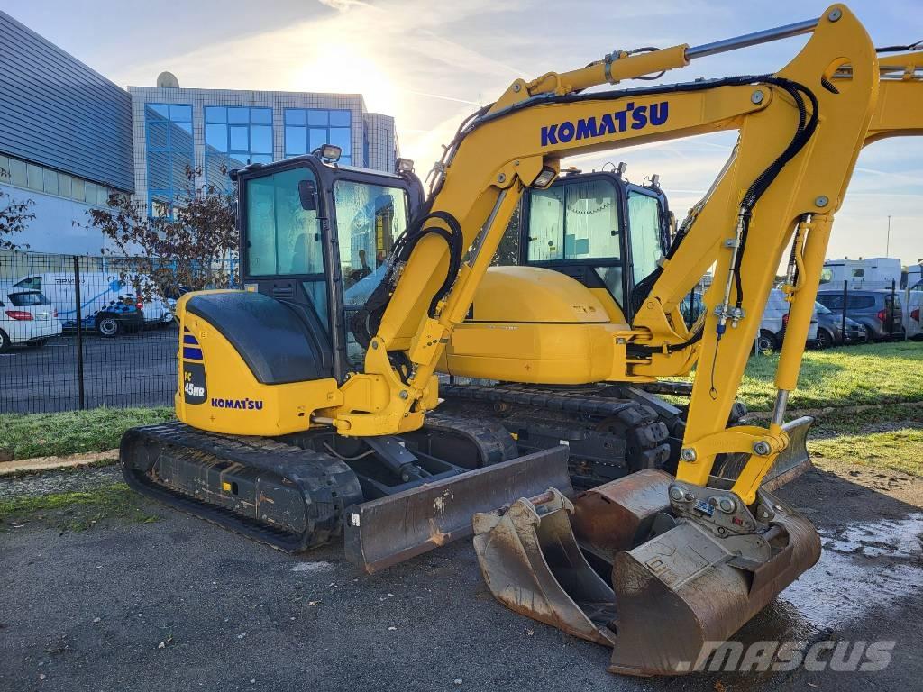 Komatsu PC45MR-5 Minigrävare < 7t
