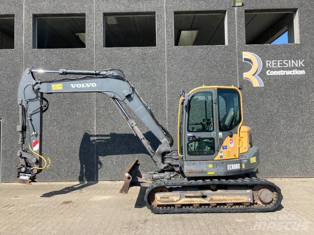 Volvo ECR 88 D Midigrävmaskiner 7t - 12t