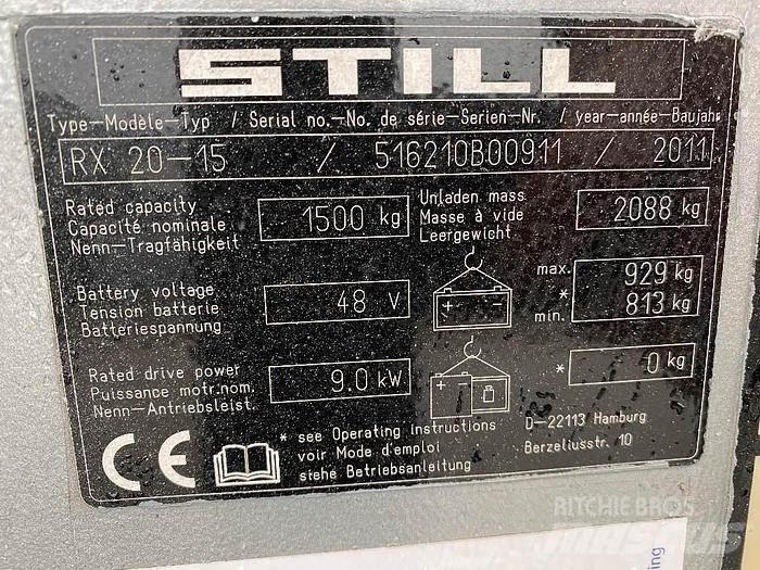 Still RX20-15 Övriga motviktstruckar