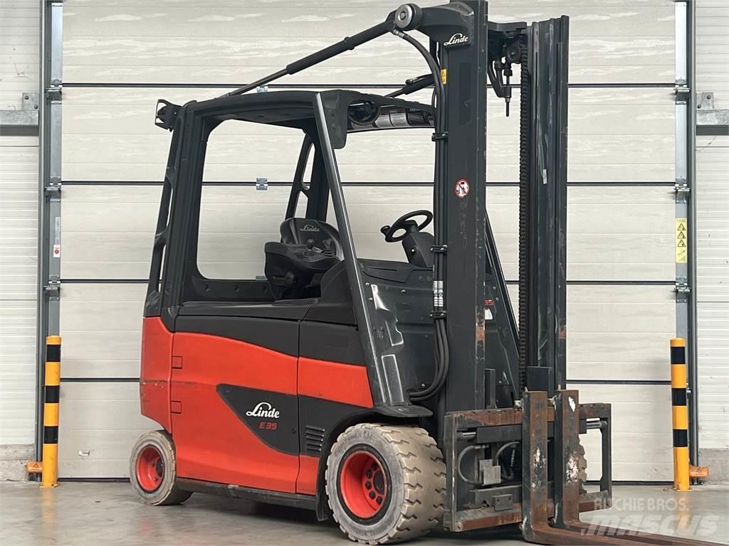 Linde E35HL-01 Elmotviktstruckar