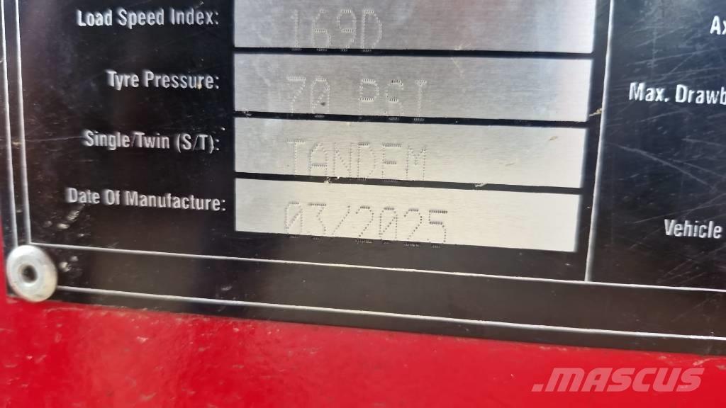 Herron H2 18 ton Kombivagnar