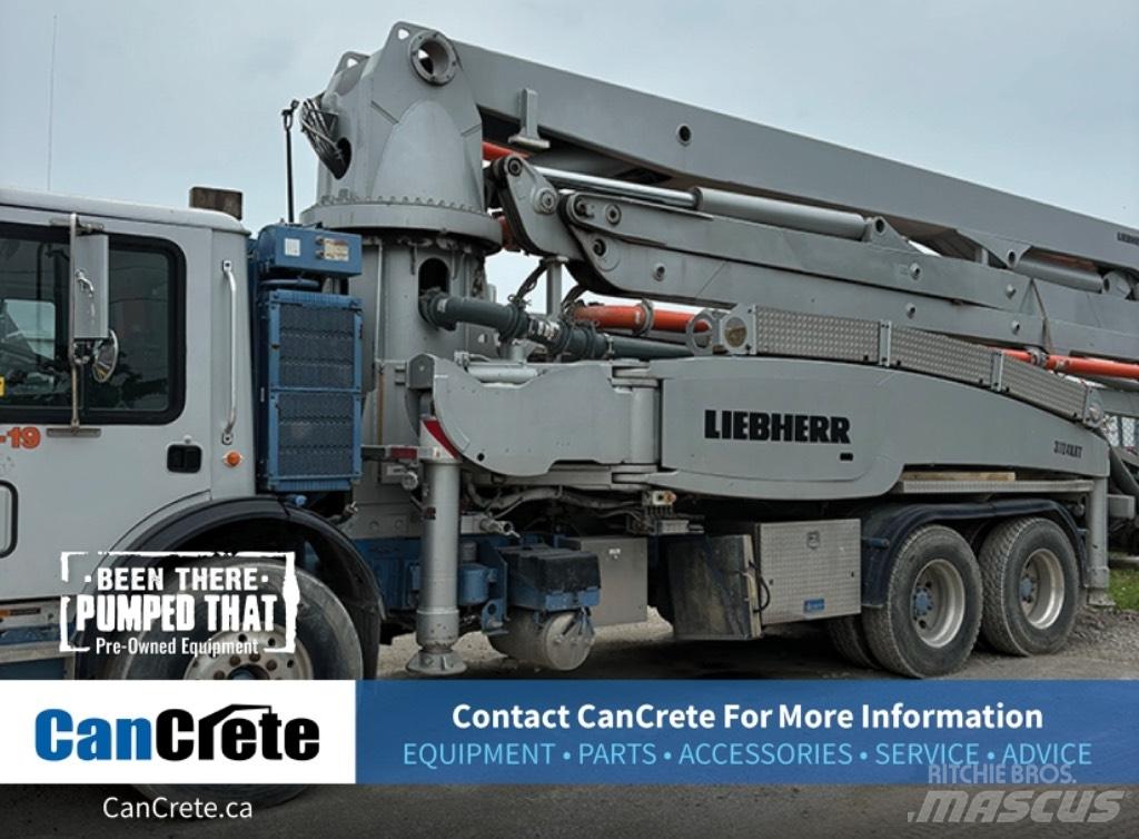 Liebherr 37Z4XXT Lastbilar med betongpump