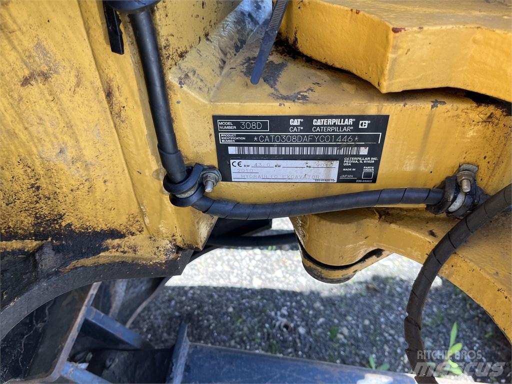 CAT 308 D Midigrävmaskiner 7t - 12t