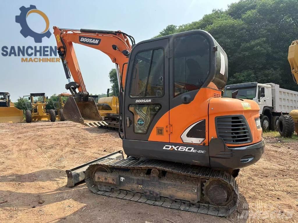 Doosan DX 60 Minigrävare < 7t