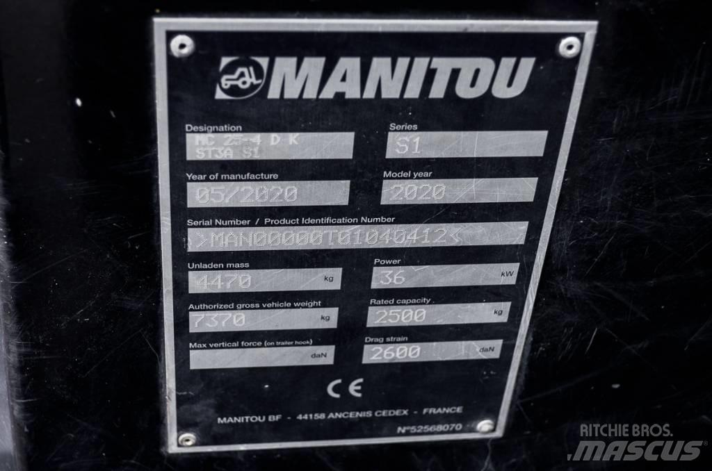 Manitou MC 25-4 D Dieselmotviktstruckar