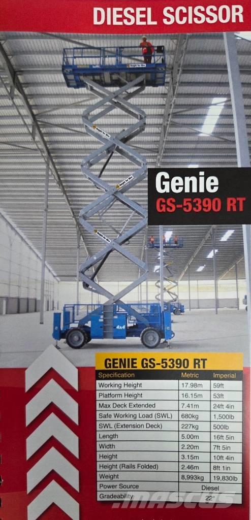 Genie GS 5390 RT Saxliftar