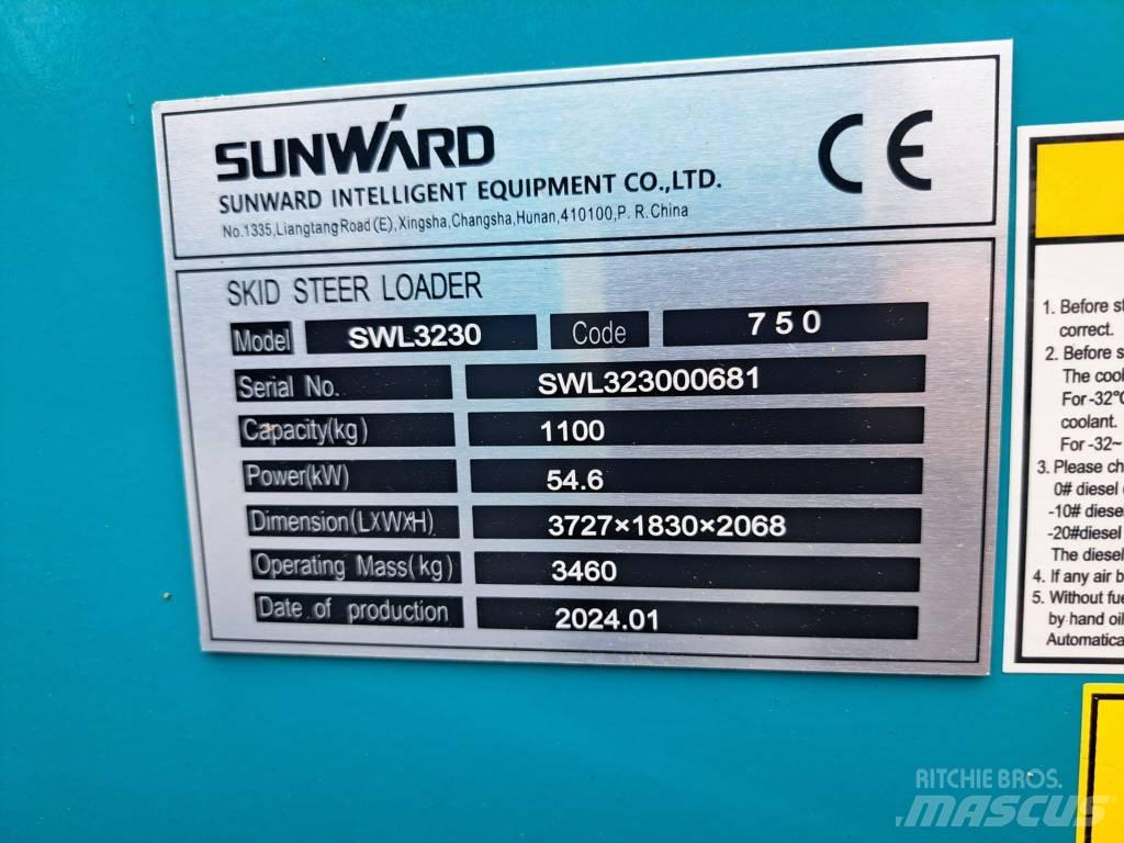 Sunward SWL 3230 Kompaktlastare