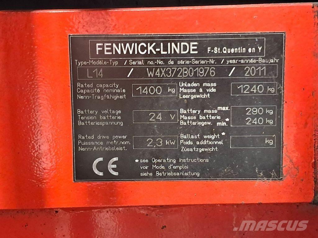 Linde L14 Staplare-led