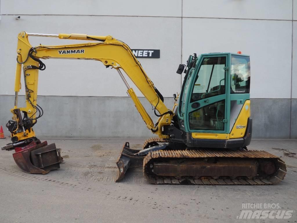 Yanmar Vio 80 Midigrävmaskiner 7t - 12t
