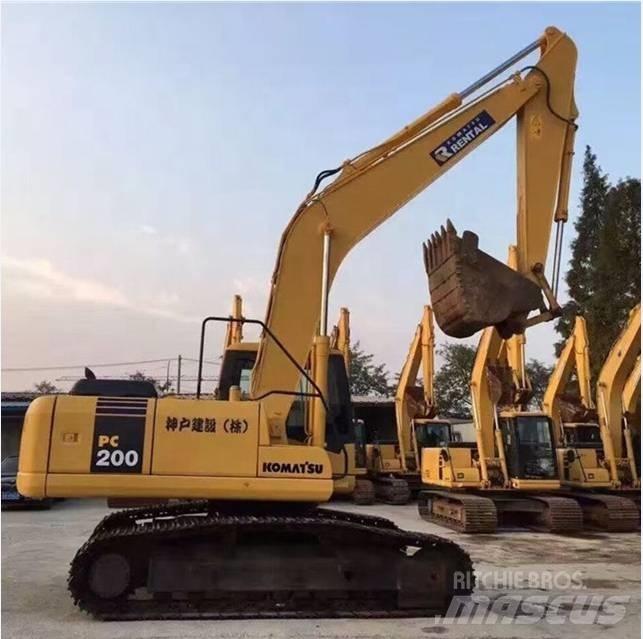 Komatsu pc200-7 Bandgrävare