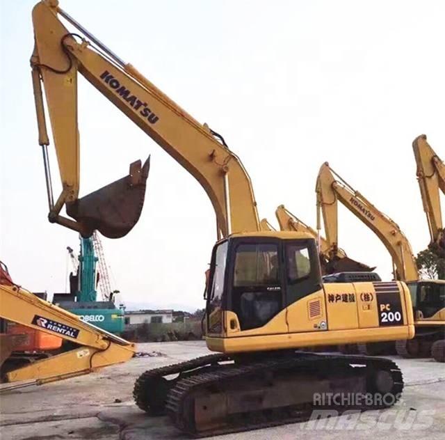 Komatsu pc200-7 Bandgrävare