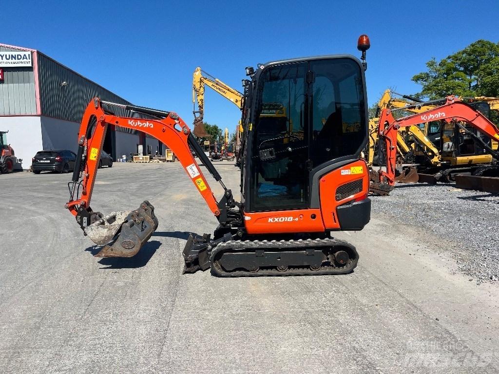 Kubota KX 018-4 Minigrävare < 7t