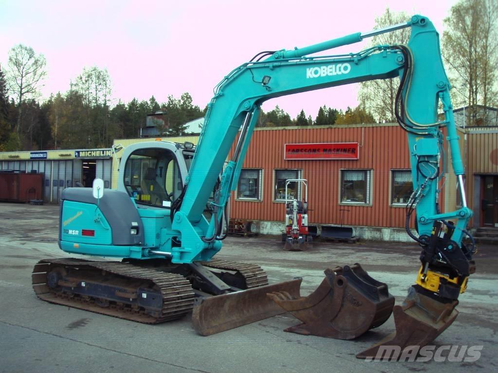 Kobelco SK 80 MSR-1E Midigrävmaskiner 7t - 12t