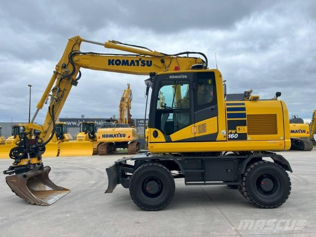 Komatsu PW 160-11 Hjulgrävare
