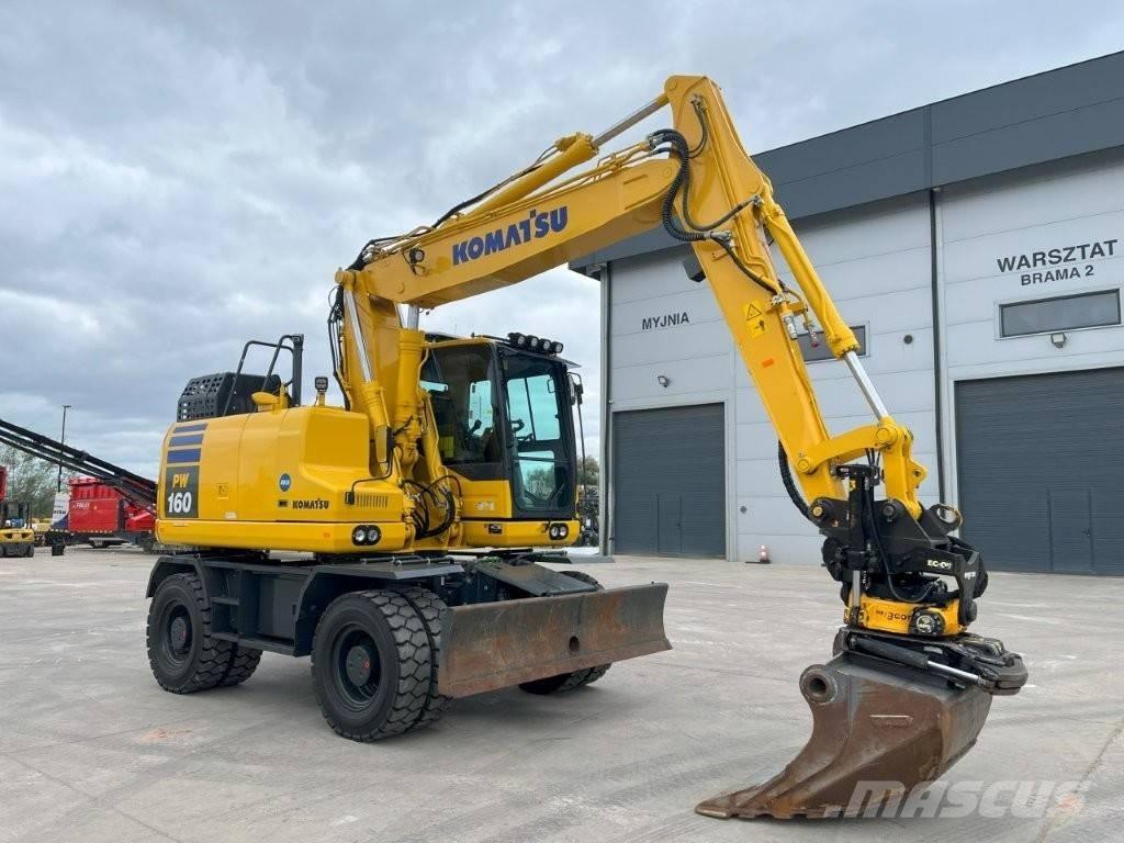 Komatsu PW 160-11 Hjulgrävare