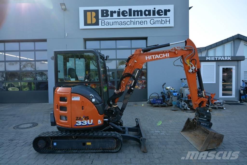 Hitachi ZX 33 U-6 Minigrävare < 7t
