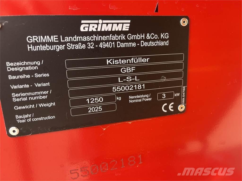 Grimme GBF LSL Lagerlastare