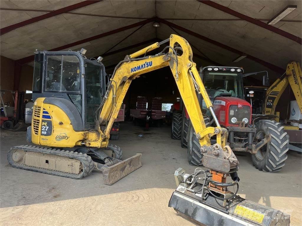 Komatsu PC27MR-2 Hjulgrävare
