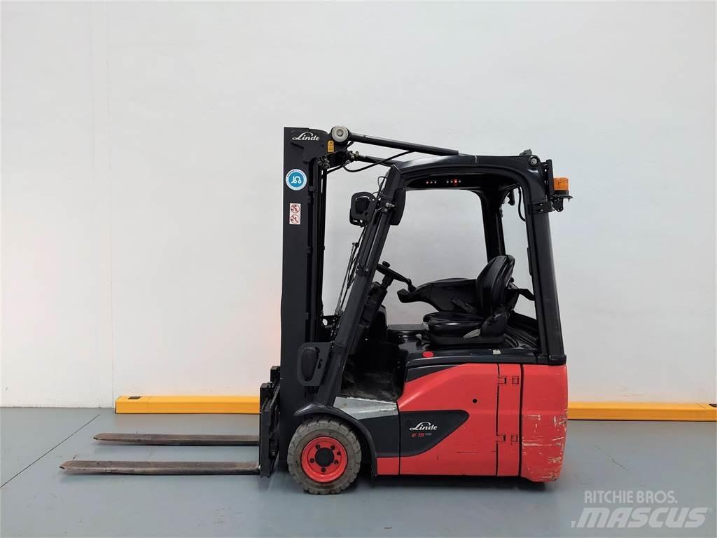 Linde E15 EVO Elmotviktstruckar