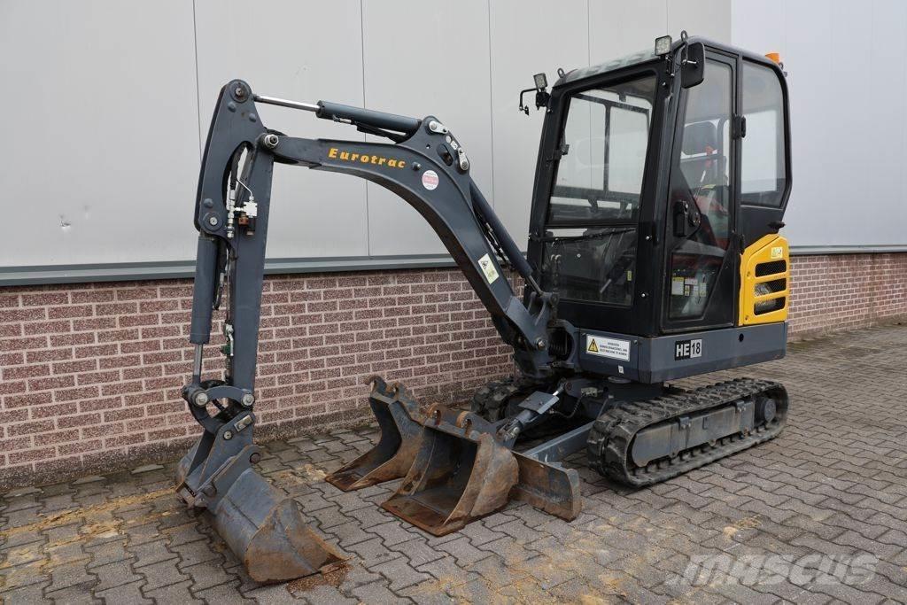 Eurotrac HE18 Minigrävare < 7t