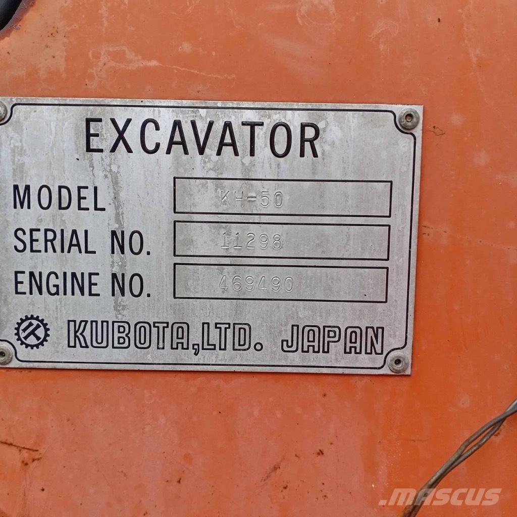 Kubota KH 50 Minigrävare < 7t