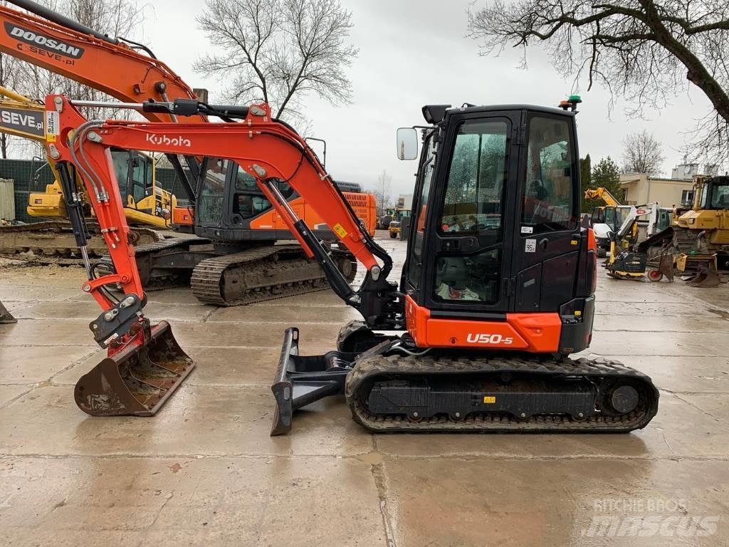 Kubota U50-5 Minigrävare < 7t