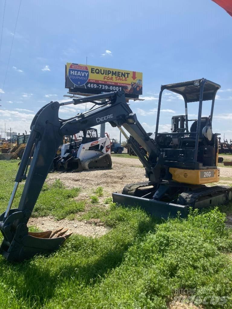 John Deere 26G Rivningsgrävare