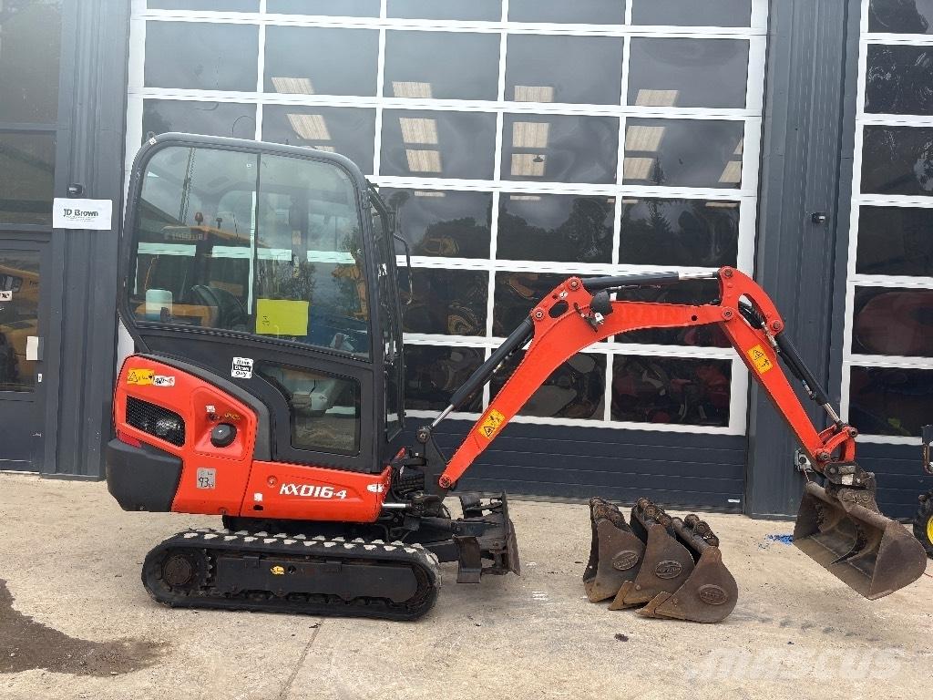 Kubota KX 016-4 Minigrävare < 7t