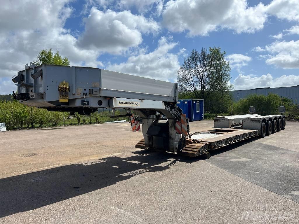 Faymonville MegaMAX Låg lastande semi trailer