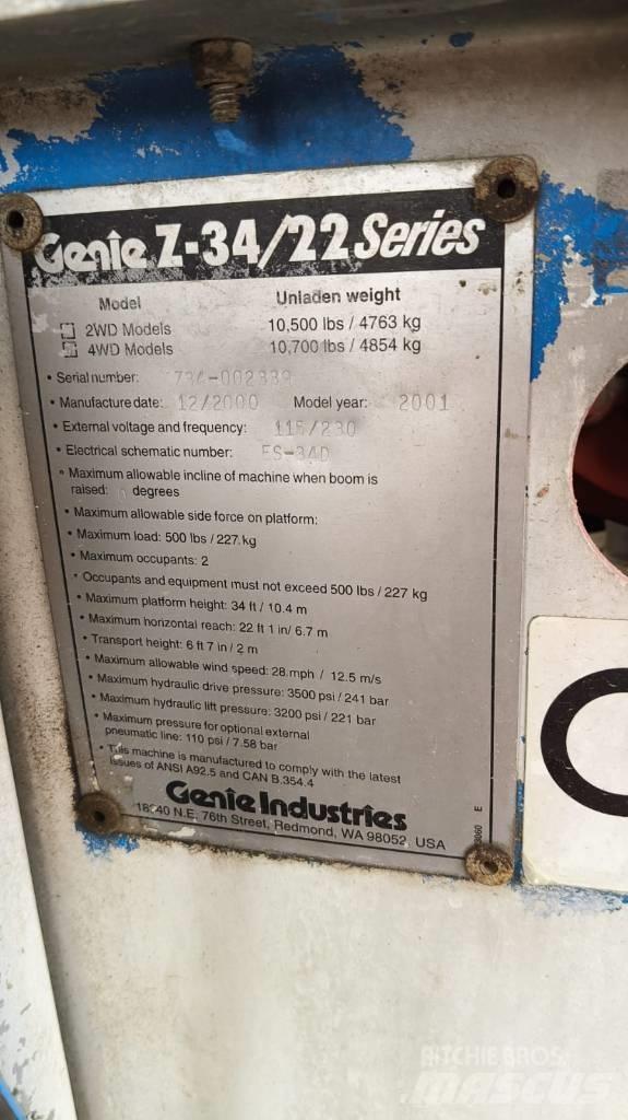 Genie Z 34/22 IC Bomliftar