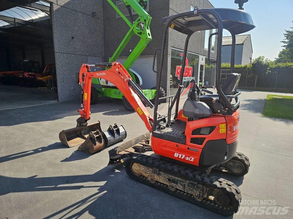 Kubota U 17-3 Minigrävare < 7t