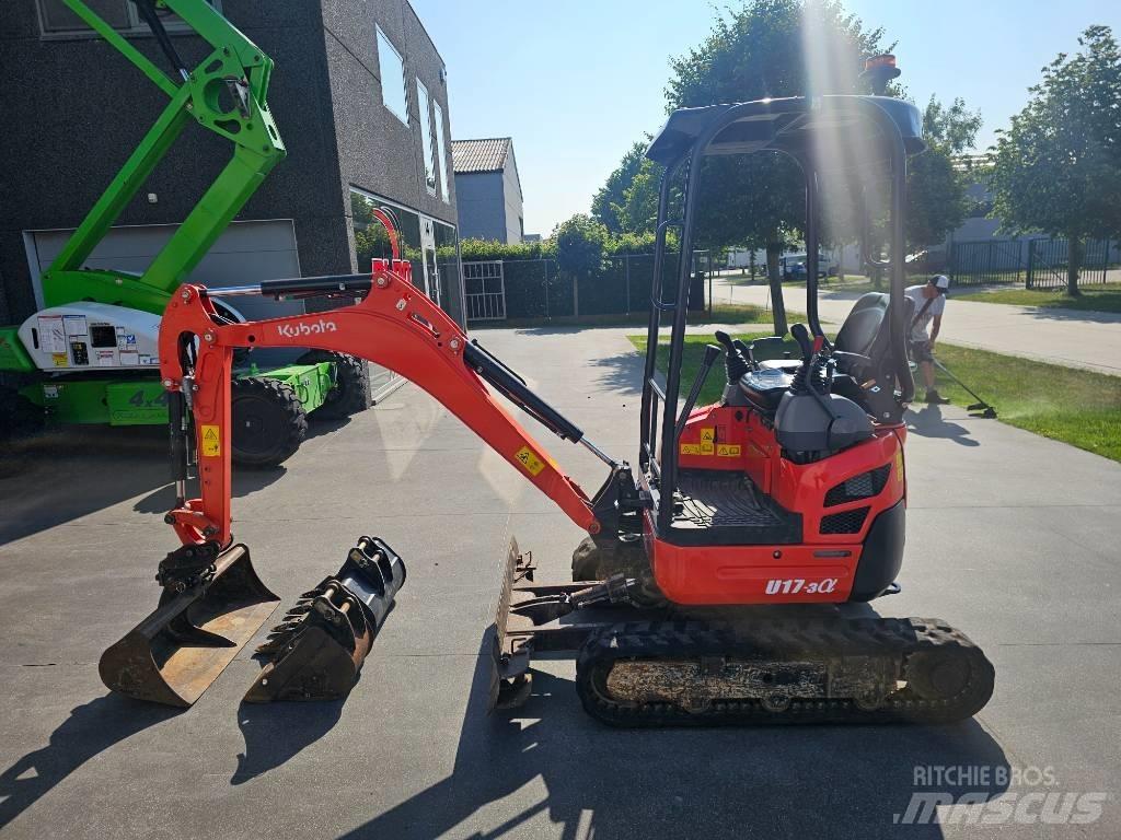 Kubota U 17-3 Minigrävare < 7t