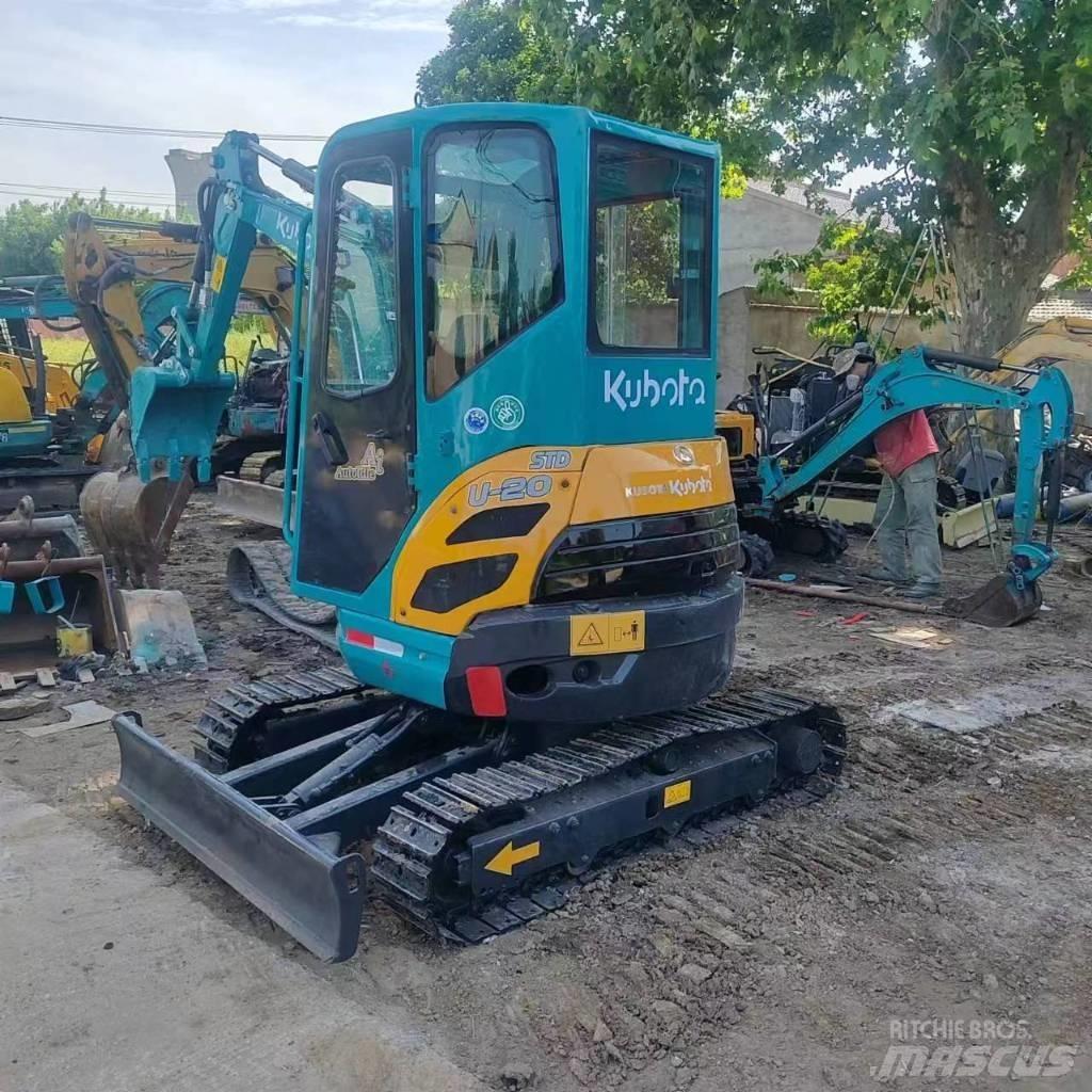 Kubota U 20 Minigrävare < 7t