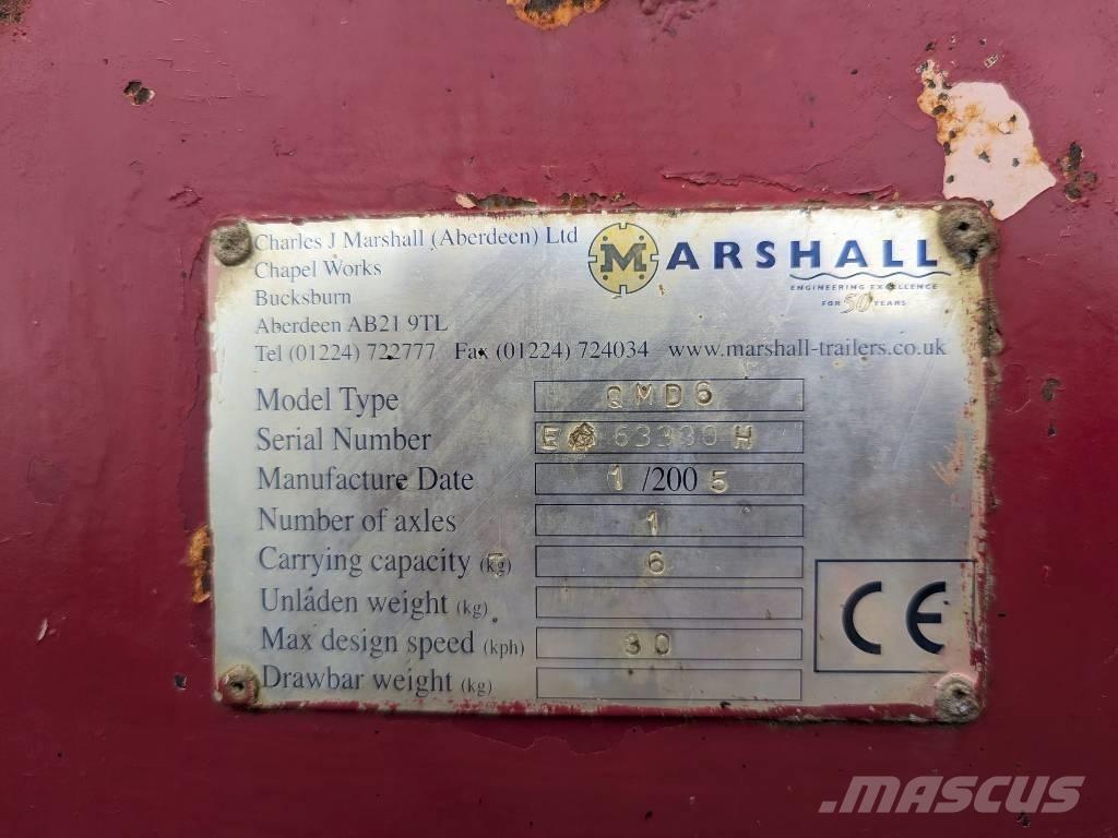 Marshall QMD6 Tippvagnar