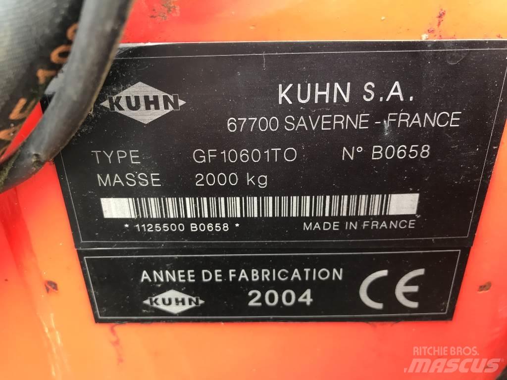 Kuhn GF 10601 TO Vändare och luftare