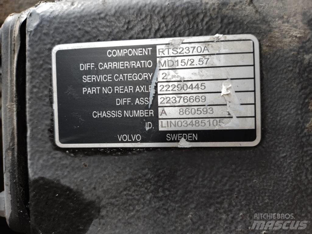 Volvo RTS2370A Hjulaxlar