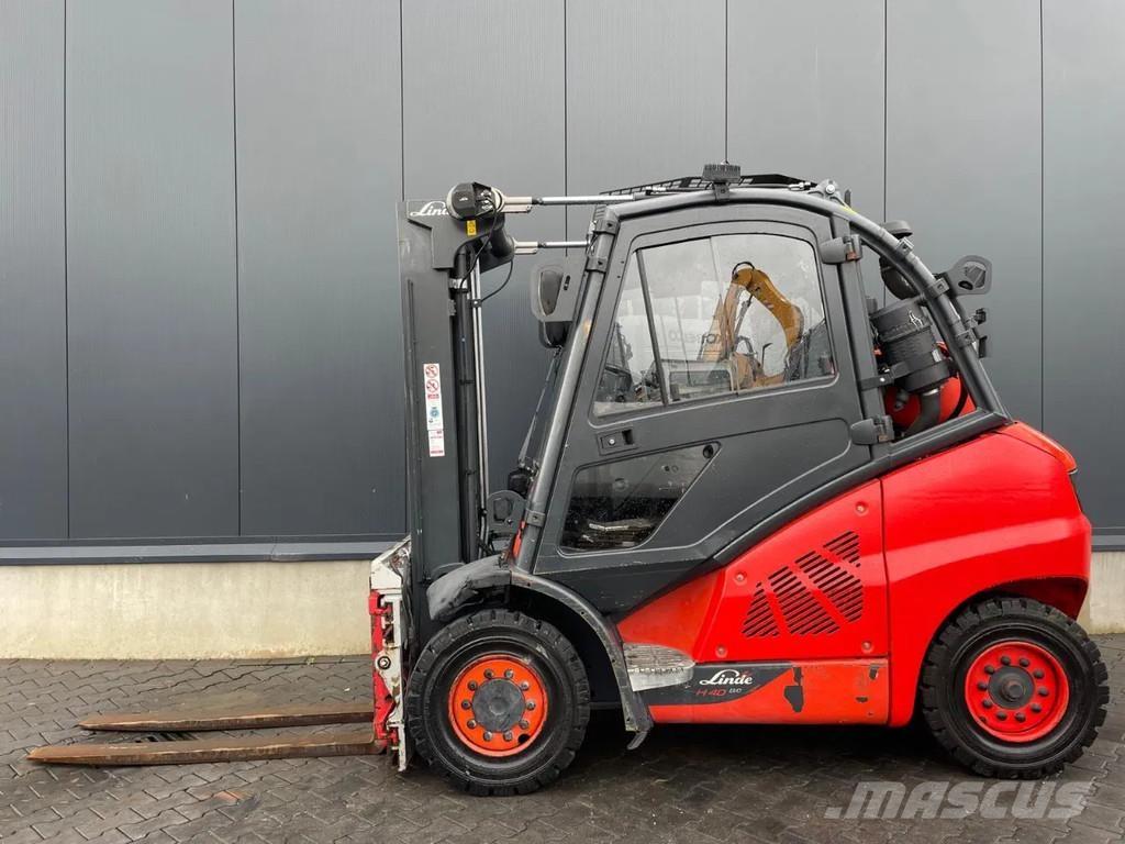Linde H40T-02 Gasolmotviktstruckar