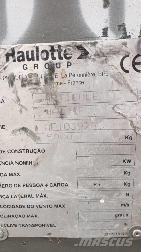 Haulotte HA 12 IP Bomliftar