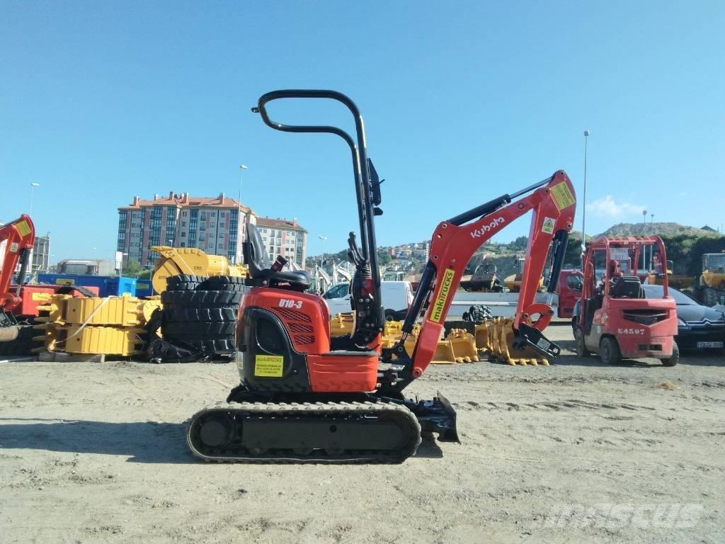 Kubota U 10-3 Minigrävare < 7t