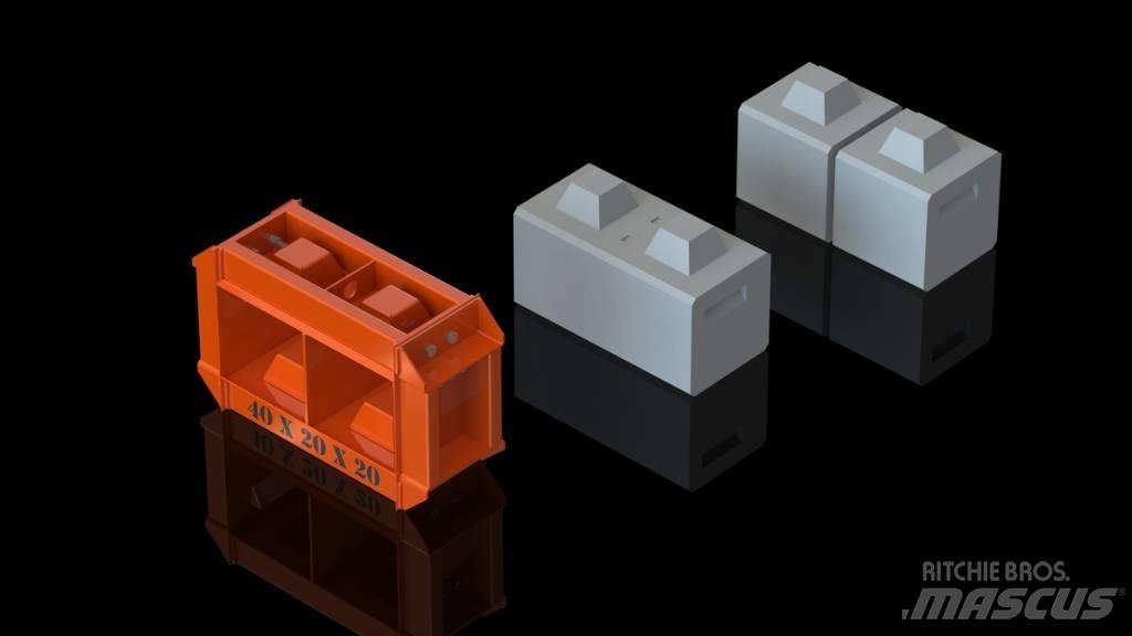  3A Block 180x60x60 Betongutläggare