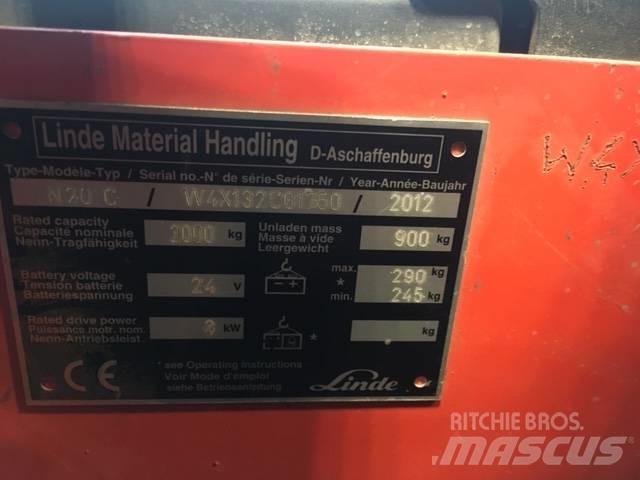 Linde N20C/132 Plocktruck, låglyftande
