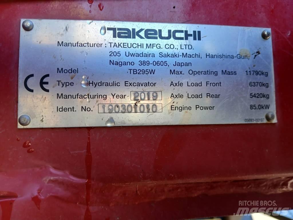 Takeuchi TB 295 W Hjulgrävare