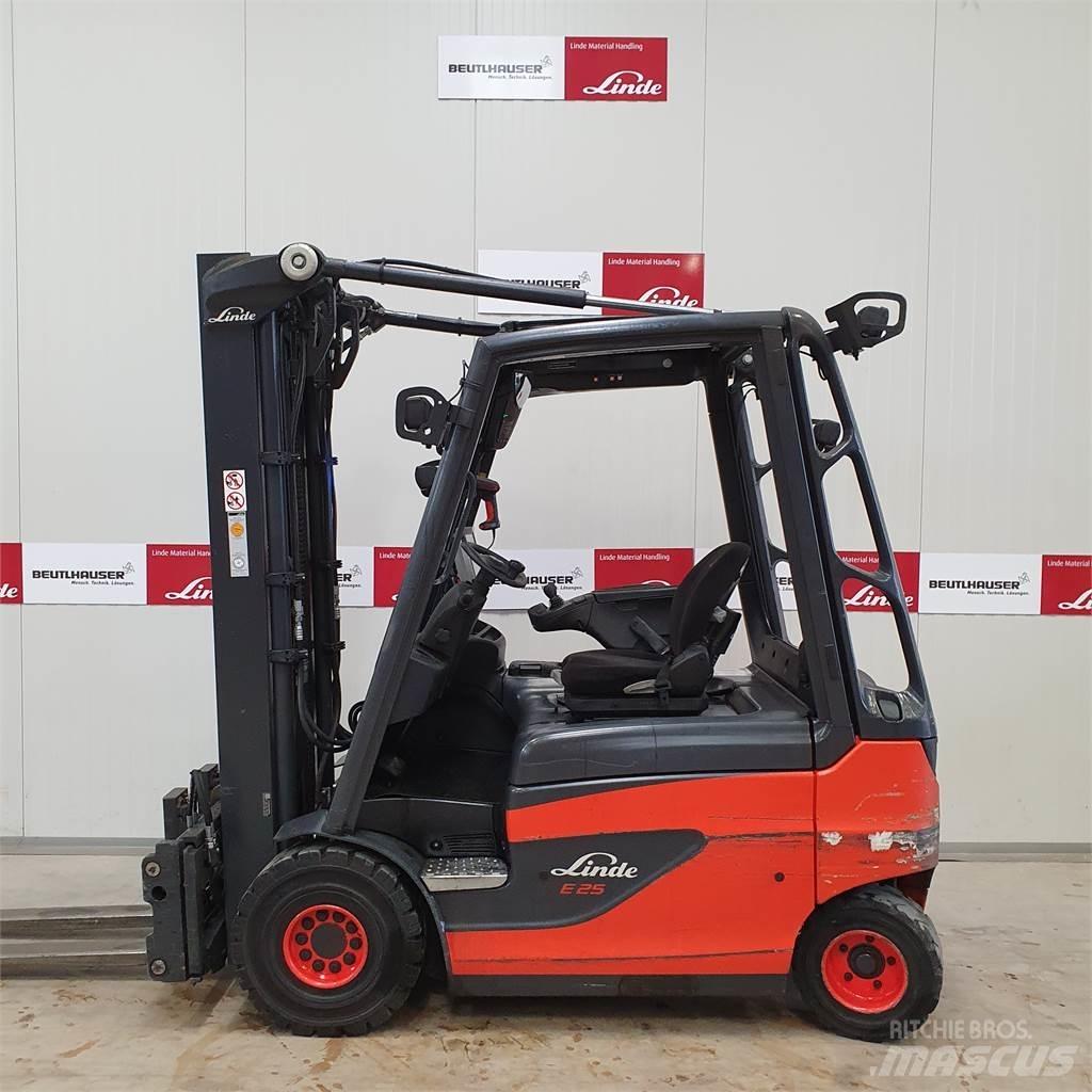 Linde E25 Elmotviktstruckar
