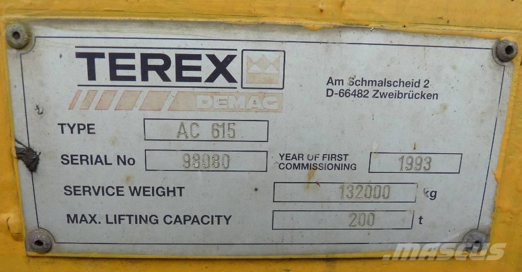 Demag AC 615 Allterrängkranar