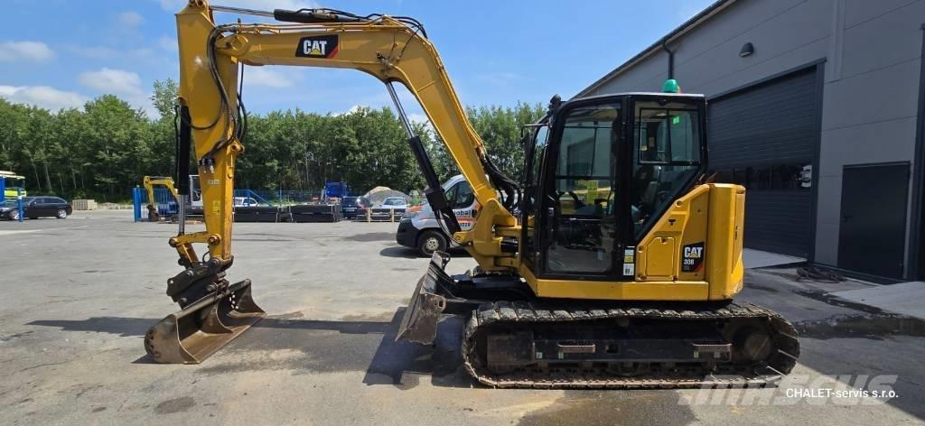 CAT 308 CR Midigrävmaskiner 7t - 12t