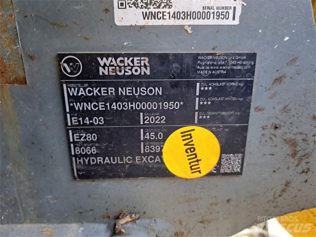 Wacker Neuson EZ80 Bandgrävare