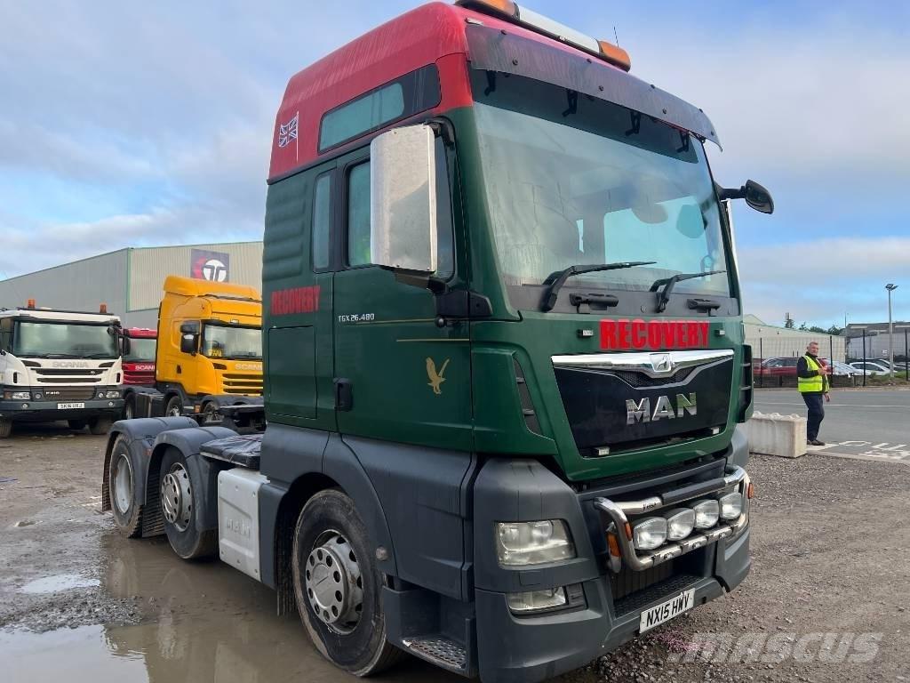 MAN TGX 26.480 Dragbilar
