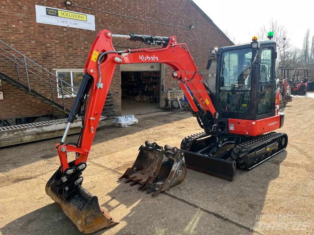 Kubota KX 037-4 Minigrävare < 7t